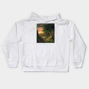 In the Berkshires by George Inness Kids Hoodie